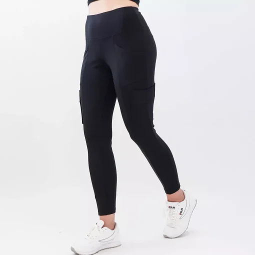 JEANS Leggingsit>ShoSho Tess cargoleggingsit musta