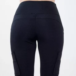 JEANS Leggingsit></noscript>ShoSho Tess cargoleggingsit musta