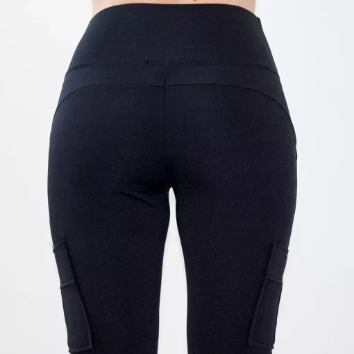 JEANS Leggingsit>ShoSho Tess cargoleggingsit musta