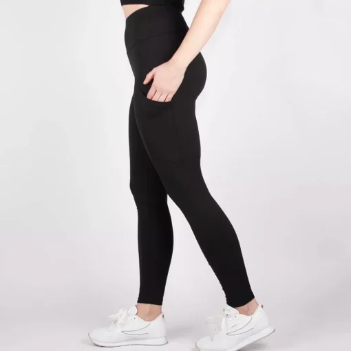 JEANS Leggingsit>ShoSho Zoe Soft Brush leggingsit musta