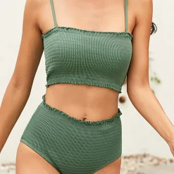 JEANS Uima-asut></noscript>Smock Free bikinisetti khaki