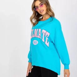 JEANS Pitkähihaiset Paidat>The Fancy Adora ylisuuri paita turkoosi