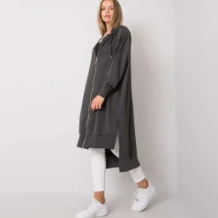 JEANS Takit | Plus!></noscript>The Fancy Carlina ylisuuri trikootakki tummanharmaa