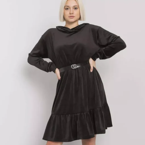 JEANS Minimekot | Hupparit>The Fancy Casablanca hupparimekko vyöllä musta