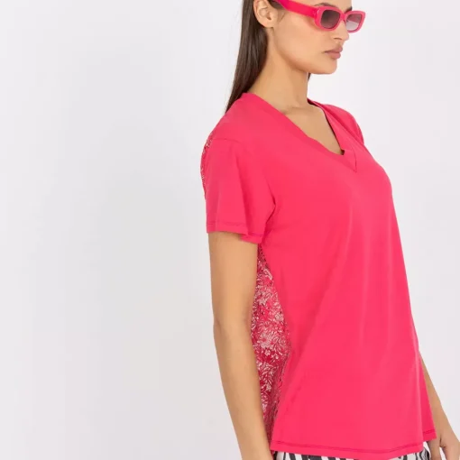 JEANS Lyhythihaiset Paidat Ja Topit>The Fancy Missy t-paita vadelma