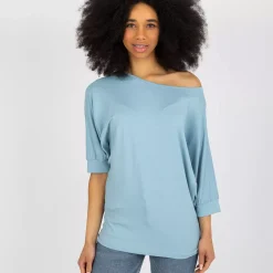 JEANS Pitkähihaiset Paidat>The Fancy Vailey Batwing paita baby blue