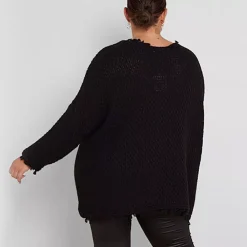 JEANS Plus!></noscript>TLL Alexxa neulepaita musta