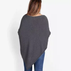 JEANS Plus!></noscript>TLL Star neuleponcho t.harmaa