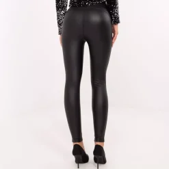 JEANS Leggingsit>Trendy.ing Forma Fit keinonahkaleggingsit musta