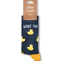 JEANS Sukat Ja Sukkahousut></noscript>Unisex sukat What The Duck 35-40