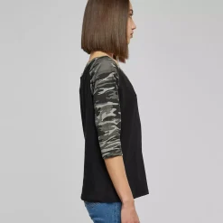 JEANS Pitkähihaiset Paidat | Plus!></noscript>Urban Classics 3/4 CT Raglan paita musta
