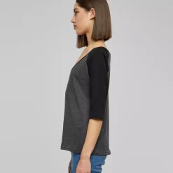 JEANS Pitkähihaiset Paidat | Plus!></noscript>Urban Classics 3/4 CT Raglan paita harmaa