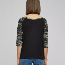 JEANS Pitkähihaiset Paidat | Plus!></noscript>Urban Classics 3/4 CT Raglan paita musta