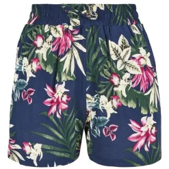 JEANS Shortsit Ja Caprit></noscript>Urban Classics AOP Viscose Resort shortsit navy/kukkakuvio