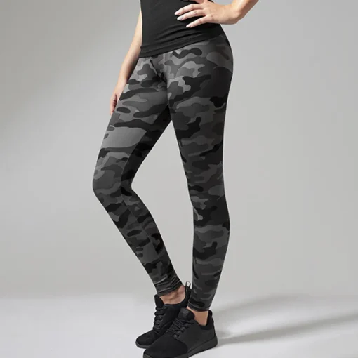 JEANS Leggingsit>Urban Classics Camo leggingsit dark camo