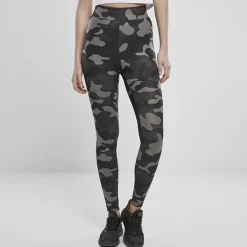 JEANS Leggingsit>Urban Classics Camo Tech leggingsit dark camo