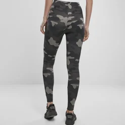 JEANS Leggingsit>Urban Classics Camo Tech leggingsit dark camo
