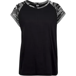 JEANS Lyhythihaiset Paidat Ja Topit | Plus!>Urban Classics CT Raglan t-paita musta