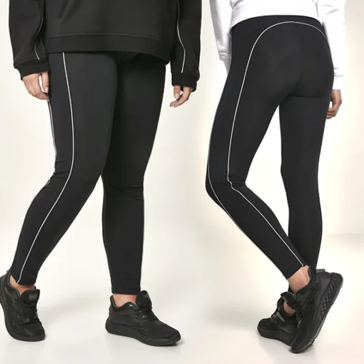 JEANS Leggingsit>Urban Classics High Waist Reflective leggingsit musta