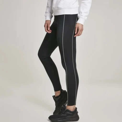 JEANS Leggingsit>Urban Classics High Waist Reflective leggingsit musta
