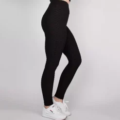 JEANS Leggingsit></noscript>Urban Classics Honeycomb leggingsit musta