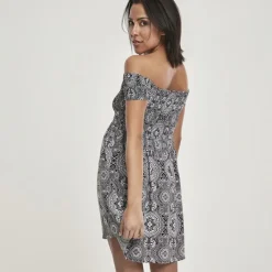 JEANS Minimekot></noscript>Urban Classics Off Shoulder mekko bandana