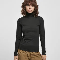 JEANS Pitkähihaiset Paidat>Urban Classics Turtleneck paita musta