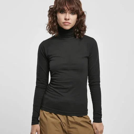JEANS Pitkähihaiset Paidat>Urban Classics Turtleneck paita musta