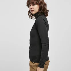 JEANS Pitkähihaiset Paidat>Urban Classics Turtleneck paita musta