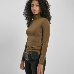 JEANS Pitkähihaiset Paidat>Urban Classics Turtleneck paita Summer Olive