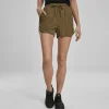 JEANS Shortsit Ja Caprit>Urban Classics Viscose Resort shortsit oliivi