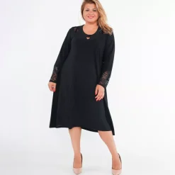 JEANS Minimekot | Plus!>2W Paris Layla mekko musta