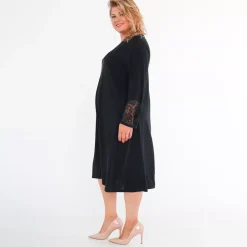 JEANS Minimekot | Plus!>2W Paris Layla mekko musta