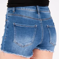JEANS Shortsit Ja Caprit></noscript>Wax Jean Sofiia farkkushortsit sininen