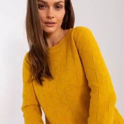 JEANS Pitkähihaiset Paidat>Wool Fashion Emila neulospaita mustard