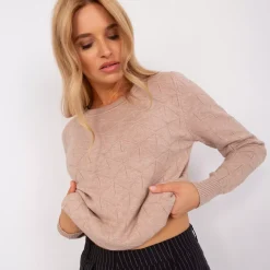 JEANS Pitkähihaiset Paidat></noscript>Wool Fashion Emila neulospaita v.ruskea