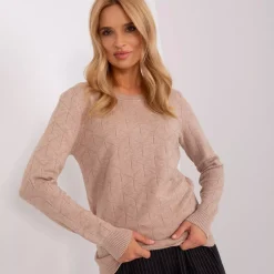 JEANS Pitkähihaiset Paidat></noscript>Wool Fashion Emila neulospaita v.ruskea