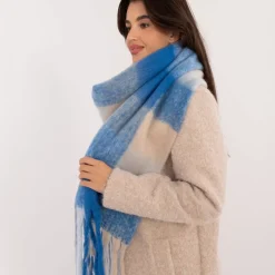 JEANS Huivit Ja Käsineet></noscript>Wool Fashion suuri kaulahuivi sininen