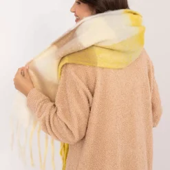 JEANS Huivit Ja Käsineet></noscript>Wool Fashion suuri kaulahuivi keltainen