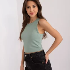 JEANS Lyhythihaiset Paidat Ja Topit></noscript>Your Red Lips Crop toppi minttu