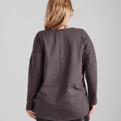 JEANS Pitkähihaiset Paidat | Plus!>Yups Charlie trikoopaita khaki