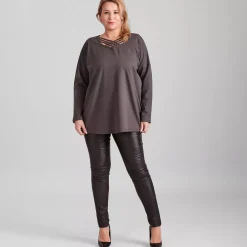 JEANS Pitkähihaiset Paidat | Plus!></noscript>Yups Charlie trikoopaita khaki